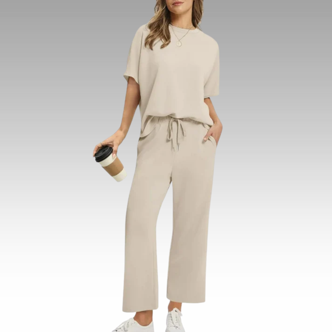 Bella™ – Entspanntes und Bequemes Oberteil- und Hosen-Set