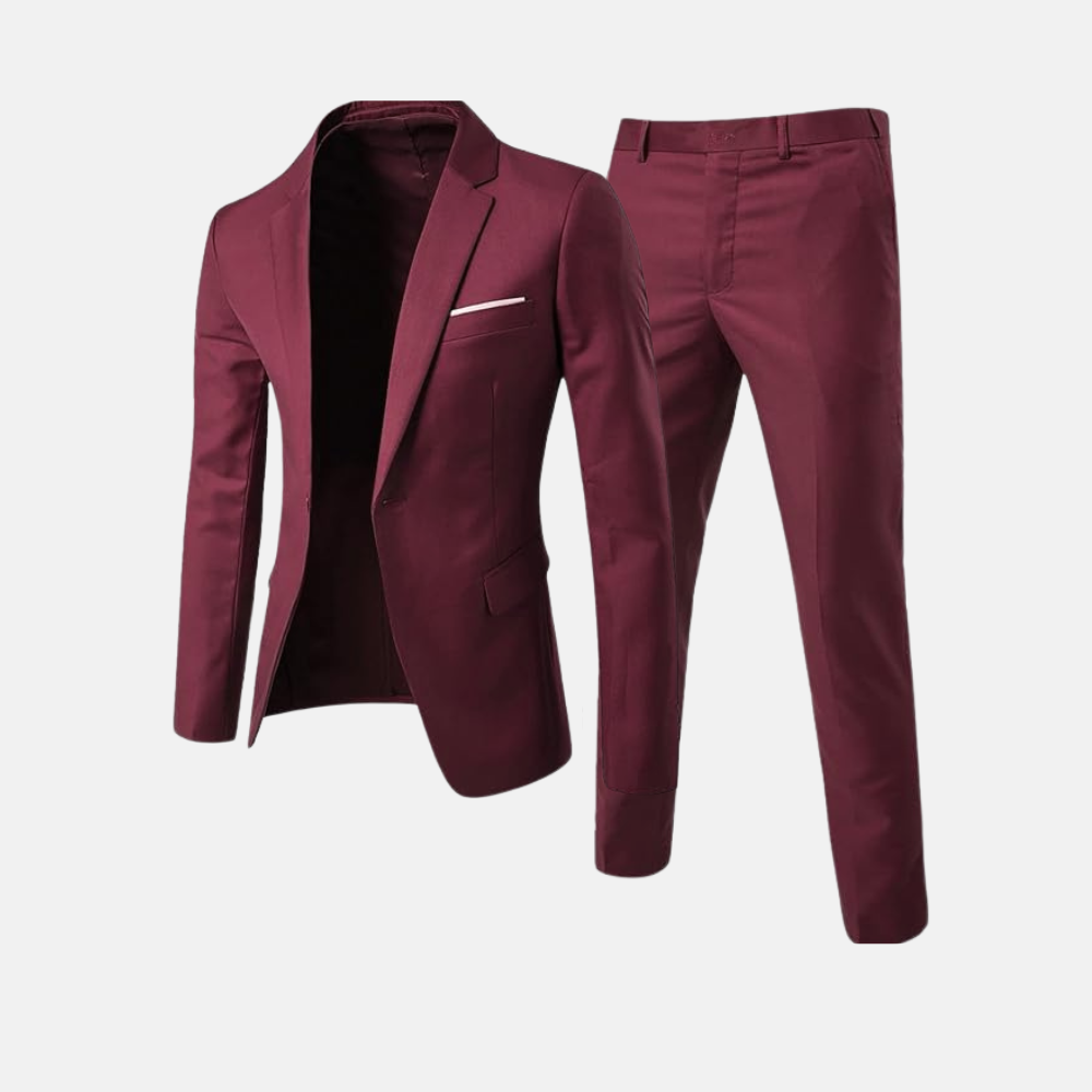 Alonzare™ | Klassisches Ensemble (Jacke + Hose)