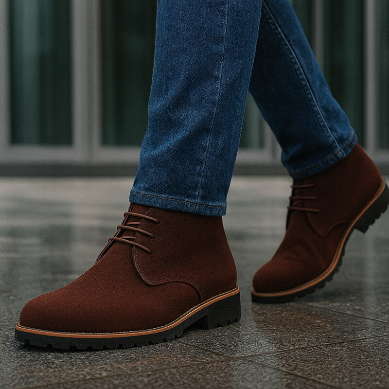 Alf™ –  Klassische Warme Chukka-Stiefel