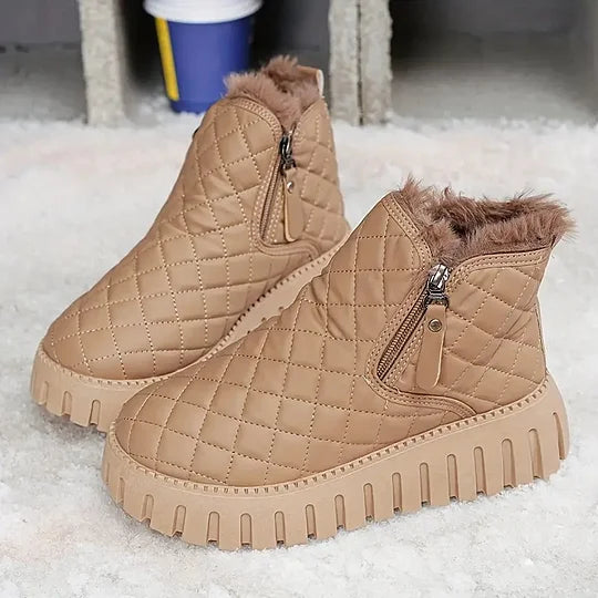 Arlette™ - Warme Schneestiefel mit Keilabsatz