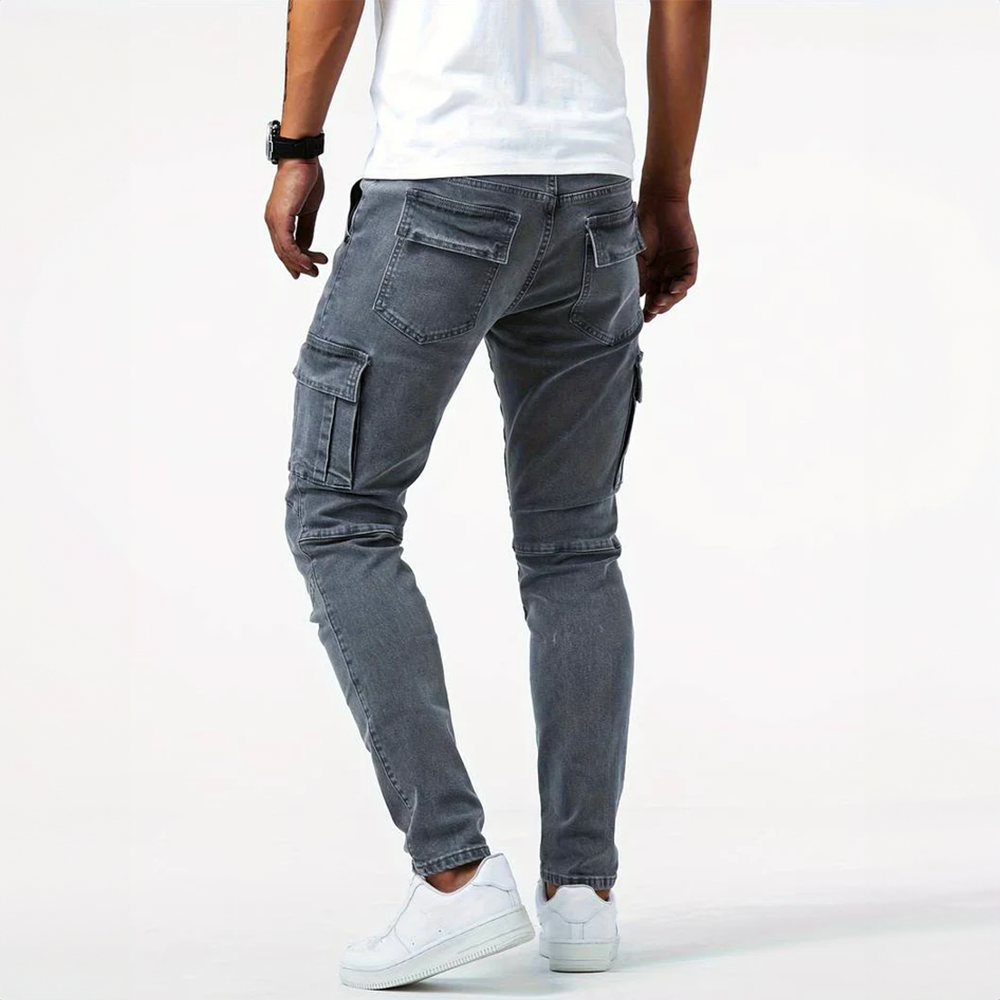 Alex™ | Stretch-Cargo-Jeans