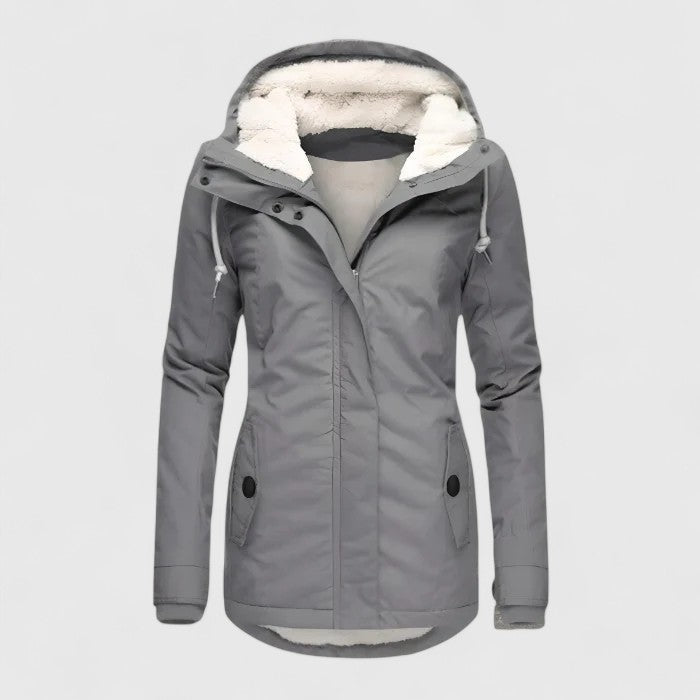 Seravia™ - Wasserdichte Winterjacke mit Kapuze