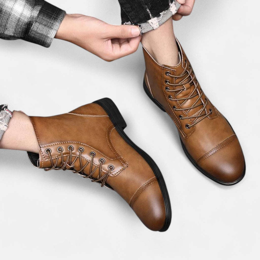 Martino™ | Elegante Herrenstiefel aus Kunstleder