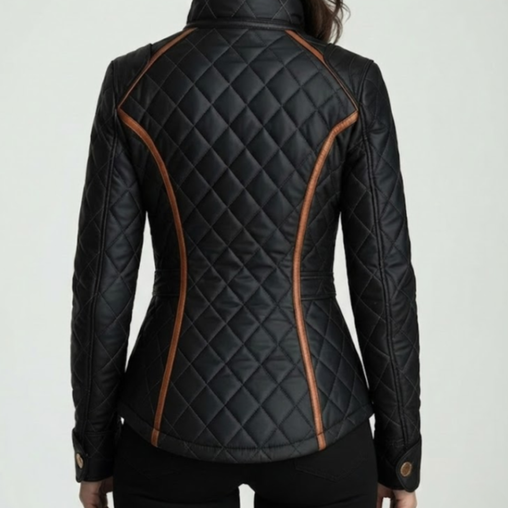 Alfreda™ - Diamantgesteppte Gefütterte Jacke