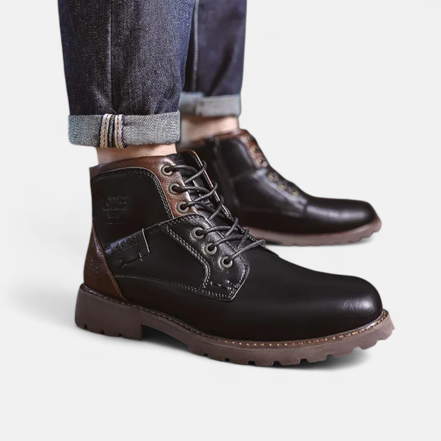 Ken™ | Elegante Herrenstiefel aus Kunstleder imklassischen Stil 