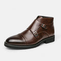 Patrizio™ | Herren Monk Strap Stiefeletten aus Premium-Ecopelle
