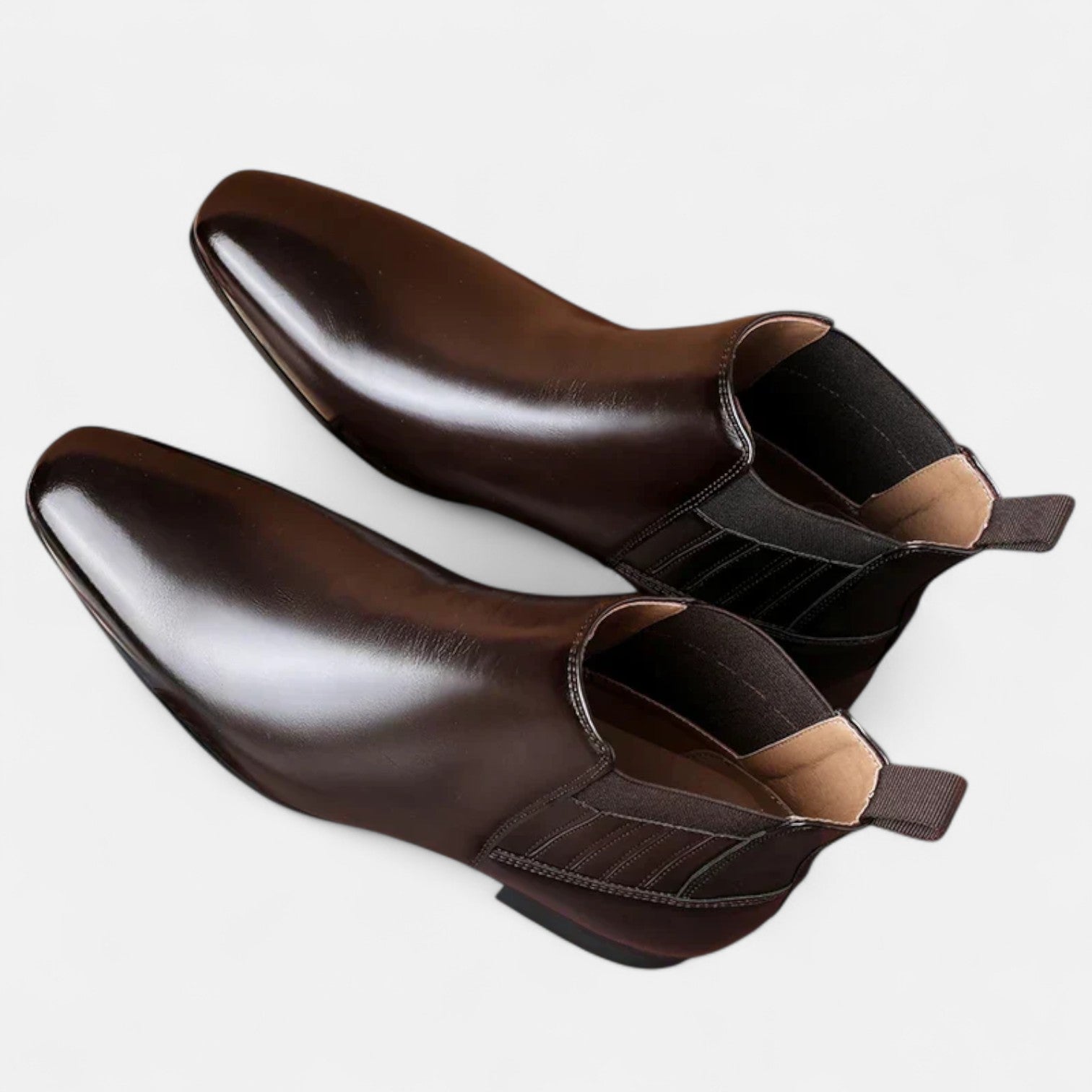 Faustino™ | Elegante Herren-Stiefeletten aus hochwertigem Kunstleder