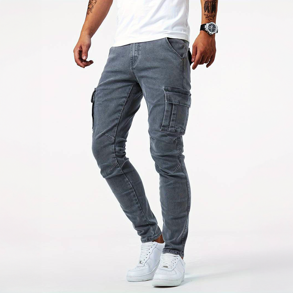 Alex™ | Stretch-Cargo-Jeans