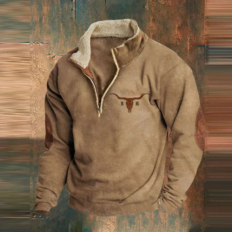 Gregor™ – VIERTEL-PULLOVER MIT ZIP-UP