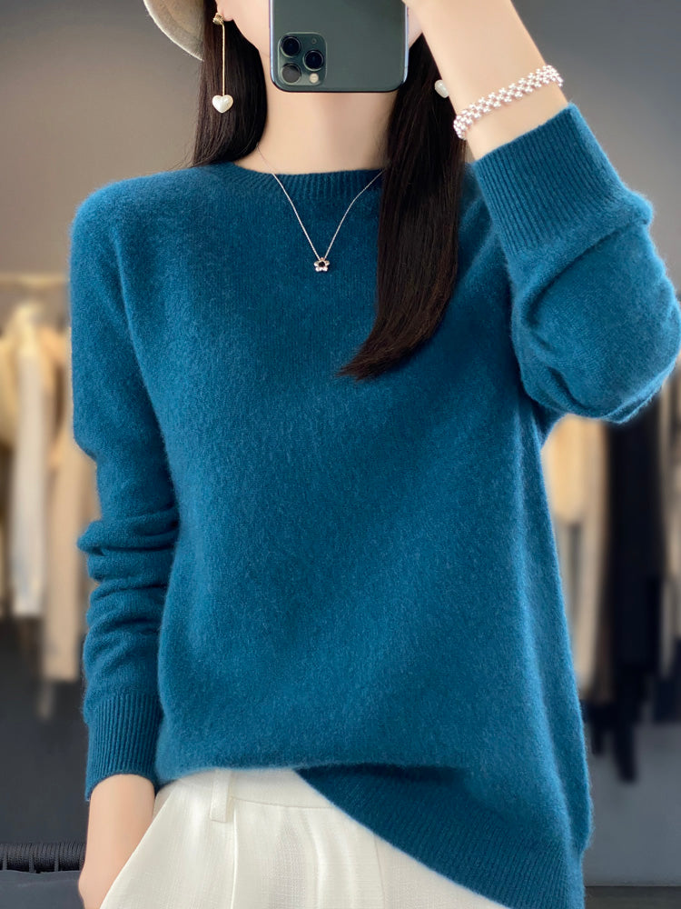 Anette | Warmer Kaschmir-Pullover für kalte Tage