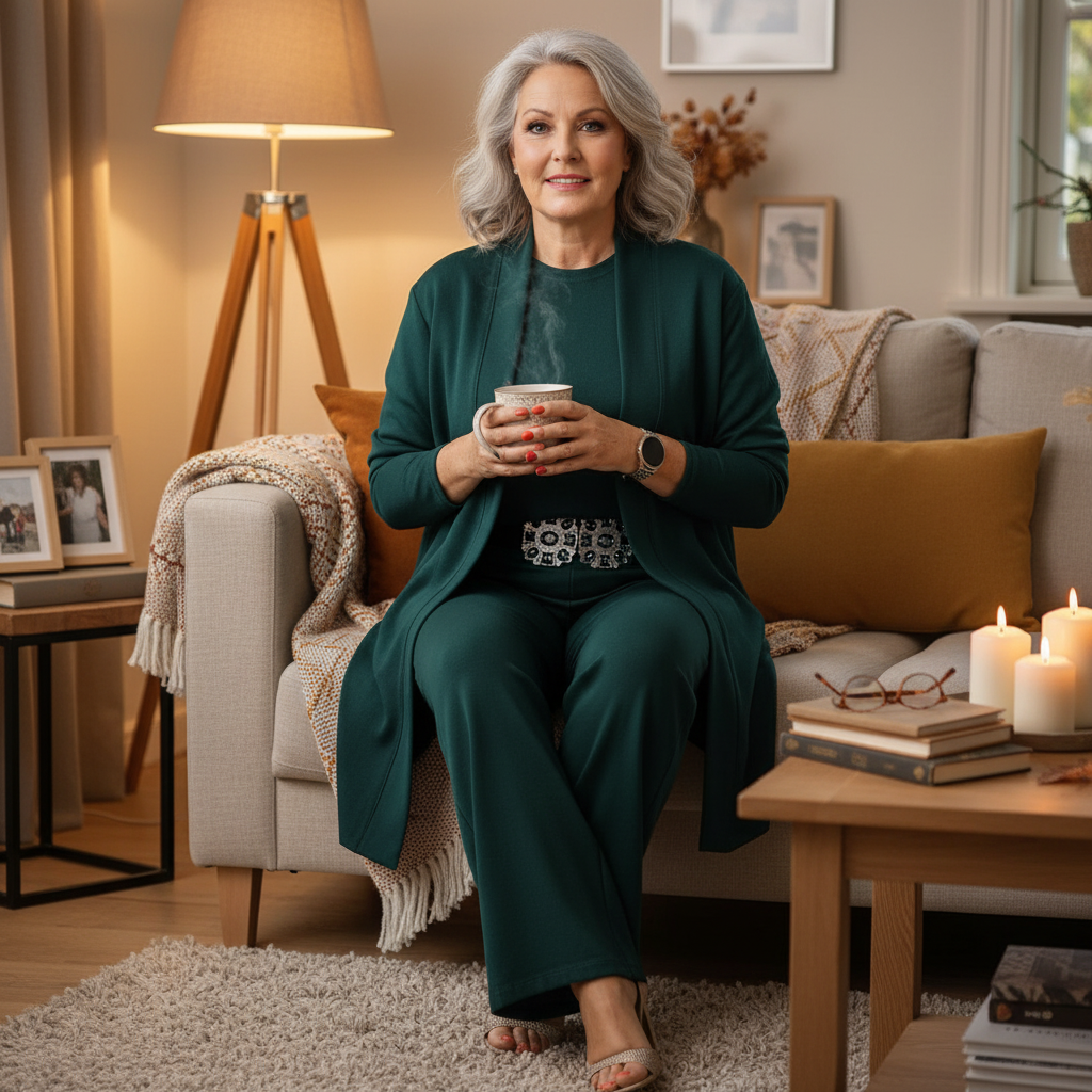 Elvy™ - Elegantes und Vielseitiges Dreiteiliges Damenset