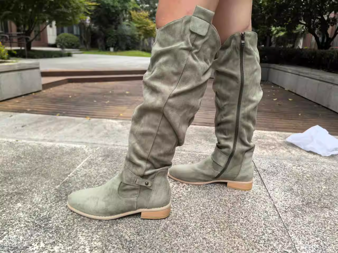 Elandra™ - Elegante Kniehohe Stiefel