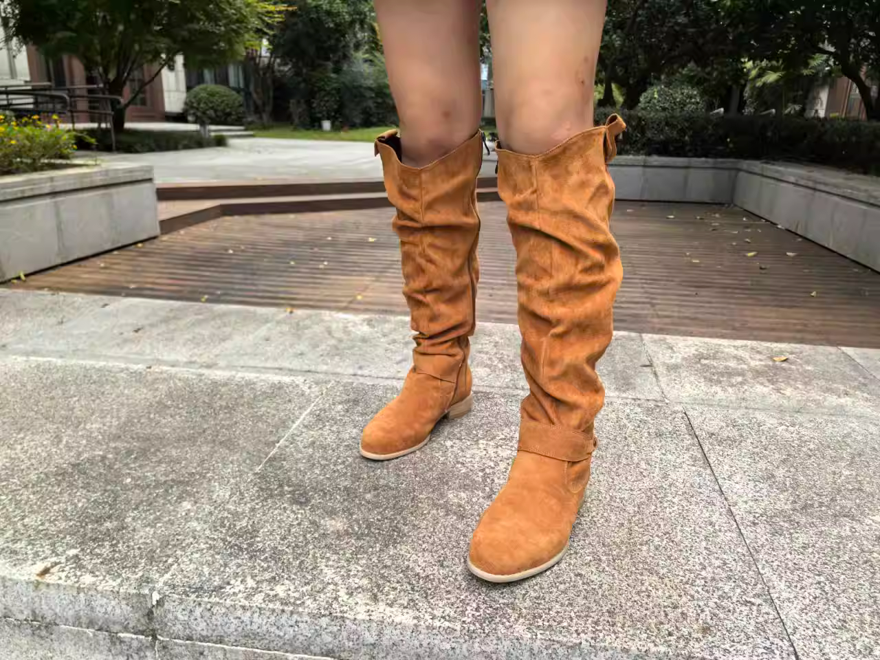 Elandra™ - Elegante Kniehohe Stiefel