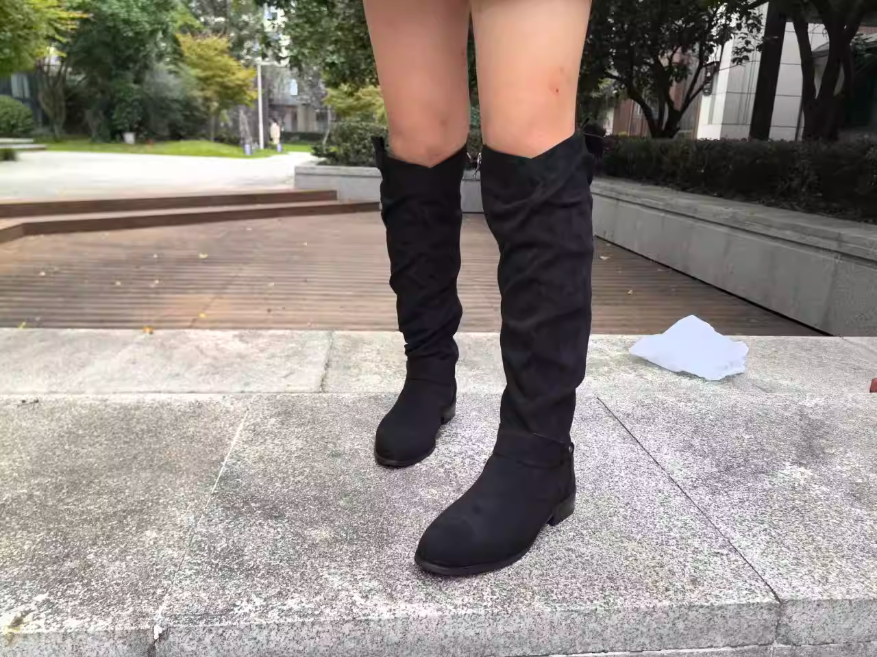 Elandra™ - Elegante Kniehohe Stiefel