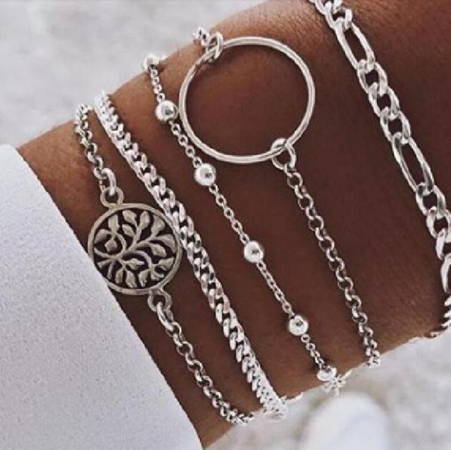 Premium Unique 5er-Armband-Set